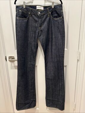 Paper Denim and Cloth Dark Wash Jeans. Mid Rise.